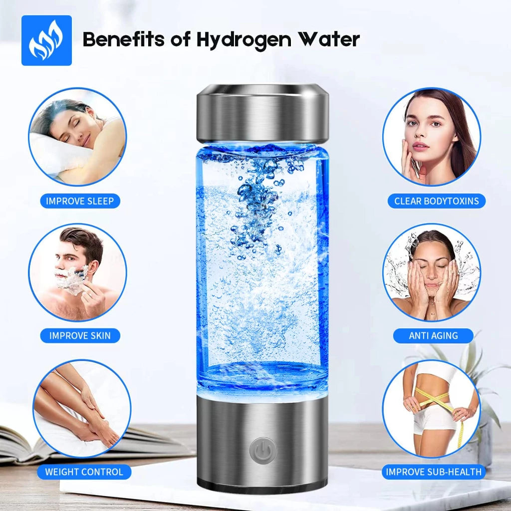 H2 Hydrogen Water Bottle